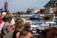 Warnemünde Waschzuberrennen Zuschauer